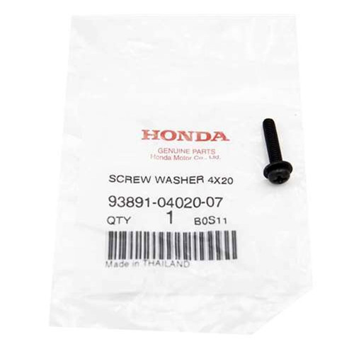 938910402007 ScrewWasher (4X20) Honda Genuine OEM Part