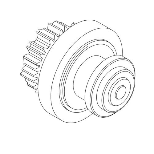 31207ZF6F41 Clutch Overrunning Honda Genuine OEM Part