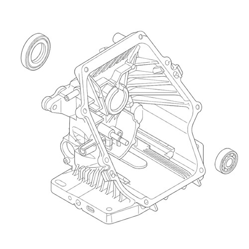 11300Z2A670 Cover Assembly Crankcase Honda Genuine OEM Part
