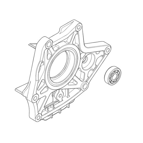 12115Z2E000 Holder Bearing Honda Genuine OEM Part