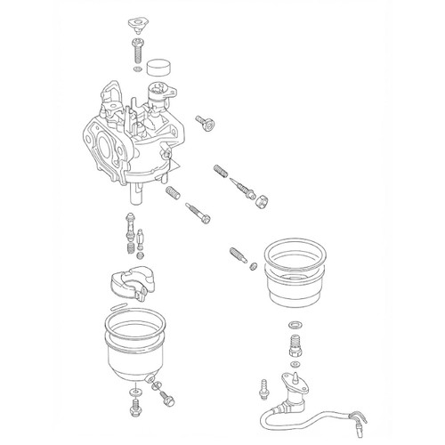 16100Z5JV13 Carburetor (Be21G C) Honda Genuine OEM Part
