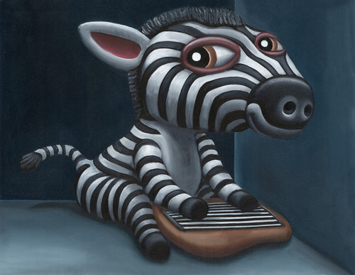 Z is for Zebra SOLD