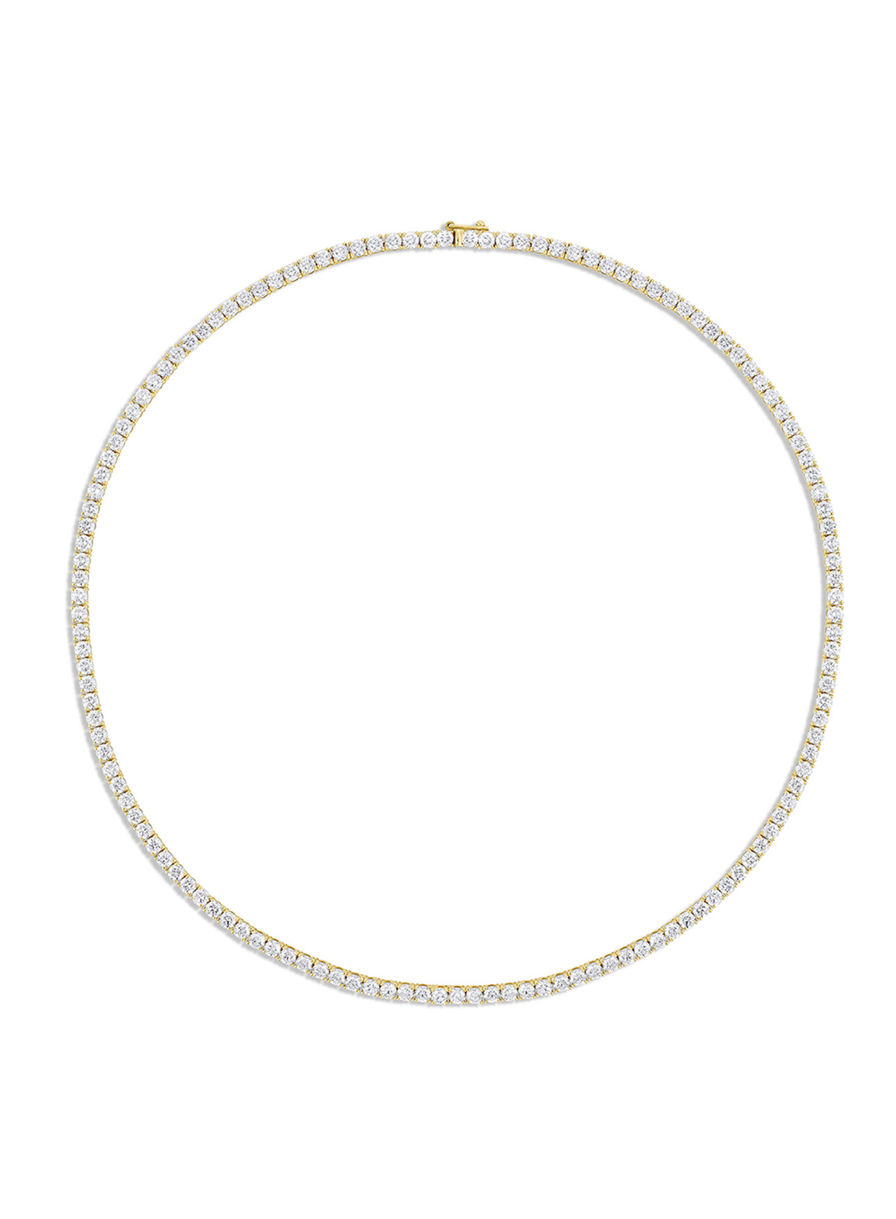 待望の再販！ Gold Brilliant Diamond Round Set カラット Classic S Yellow Tennis  ダイヤモンド Tennis Bracelet ブレスレット Prong Prong 14K (4.18ctw.) Yellow Gold 18K  Value Plus Col