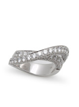 18KWG Diamond-3.25ct. X.F. Ring