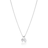 14KWG Diamond Bezel Charm Pendant-3