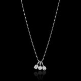 14KWG Diamond Bezel Charm Pendant-4