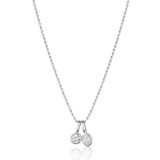Diamond Bezel 0.40ct. Charm Pendant-RO