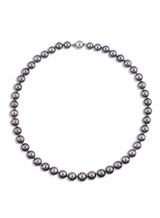 Tahitian Round 8.1x10.7mm Pearl Necklace A-6059TH