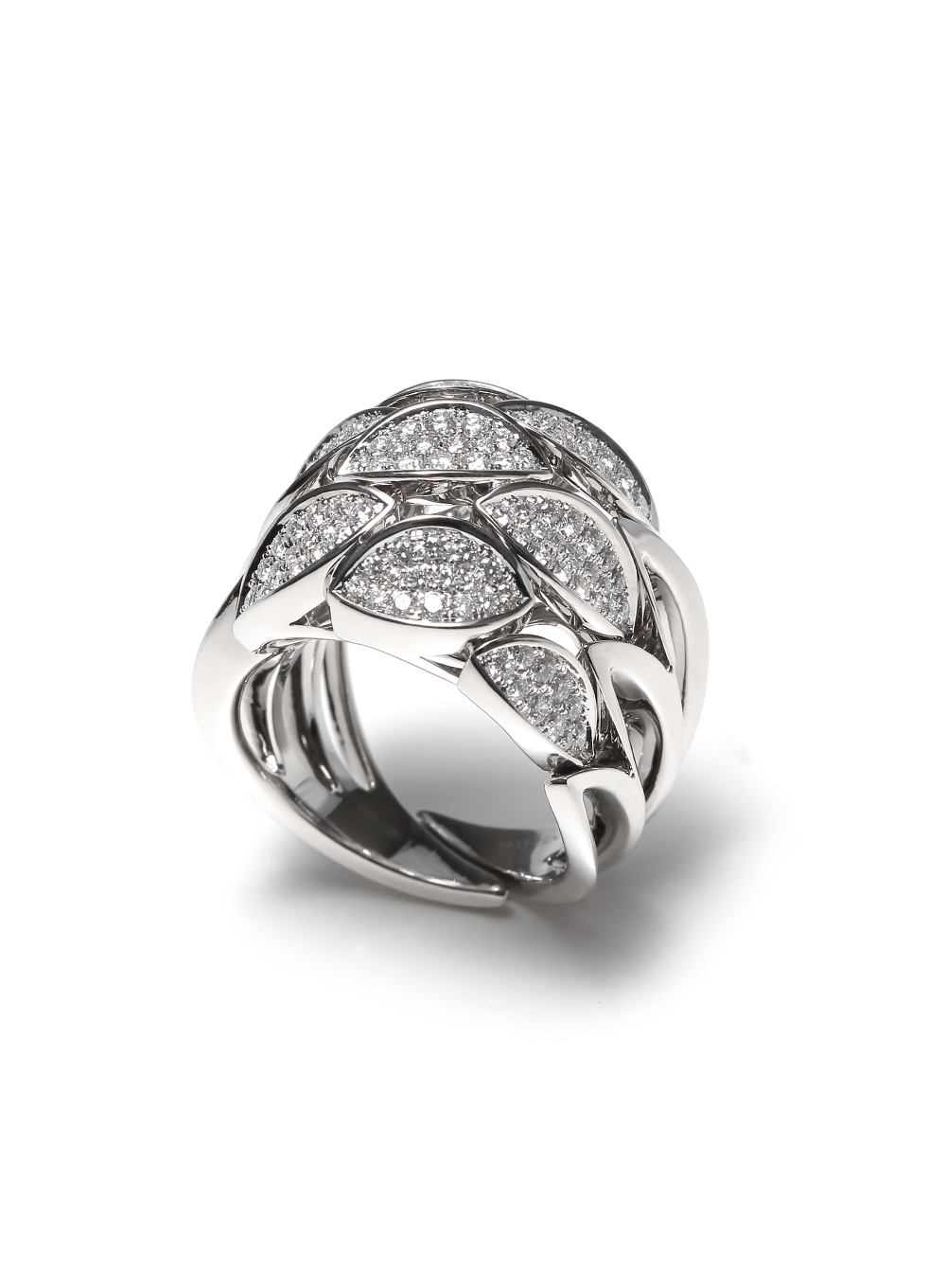 18KWG Diamond-1.34ct. Q Collection Ring - Baggins Pearls