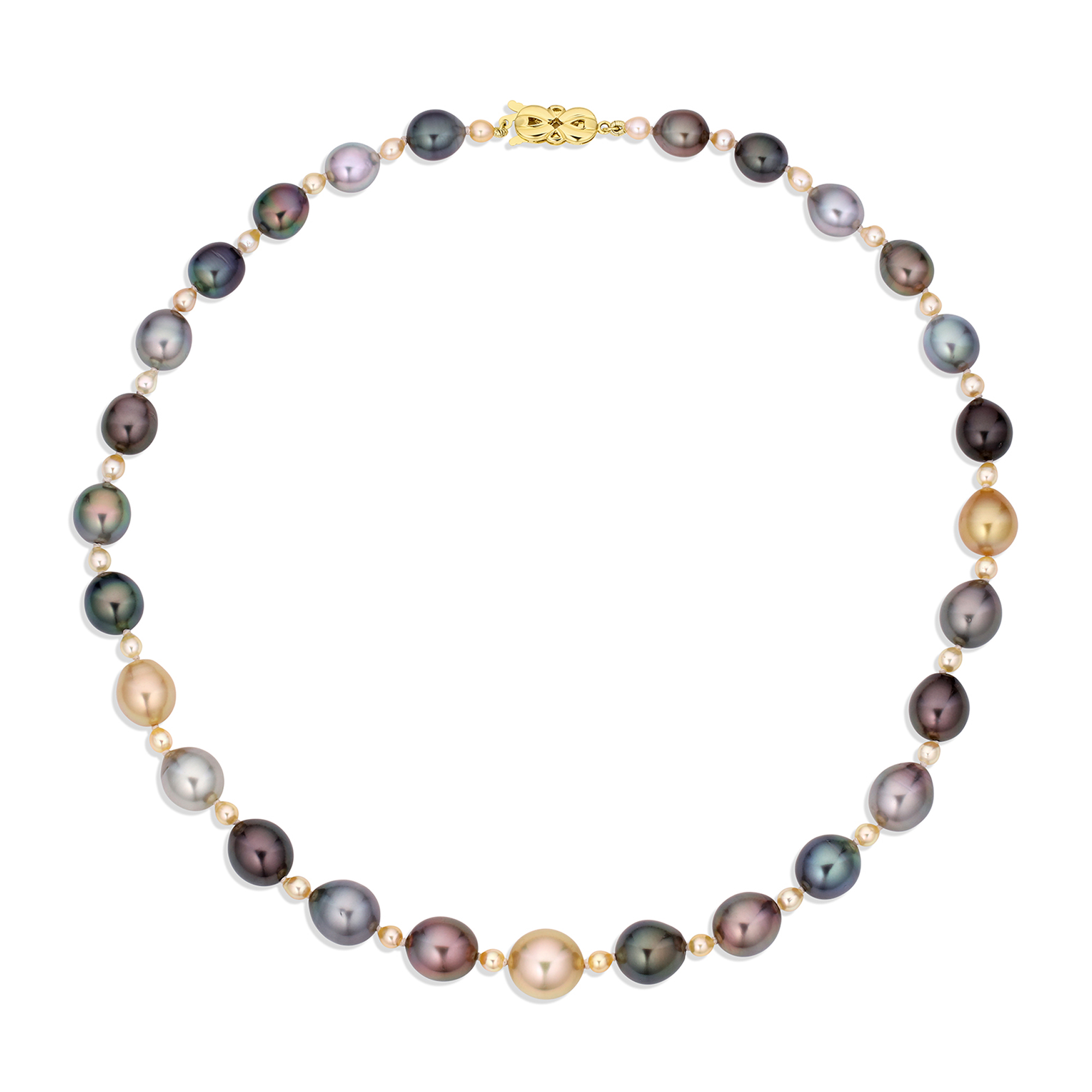 [ReinSein]ACC★Multicolored Rainbow Pearl Necklace multicolored rainbow pearl necklace - P:ReinSein | 60