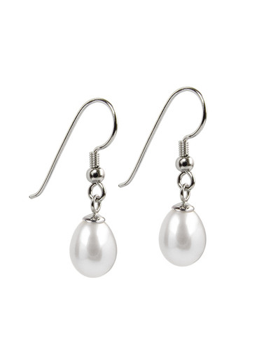 TATIANA☆[silver925] Fresh Water Pearl Edge Hook earrings Amazon.com: 925 Sterling Silver Hoop Handpicked AAA+ Quality