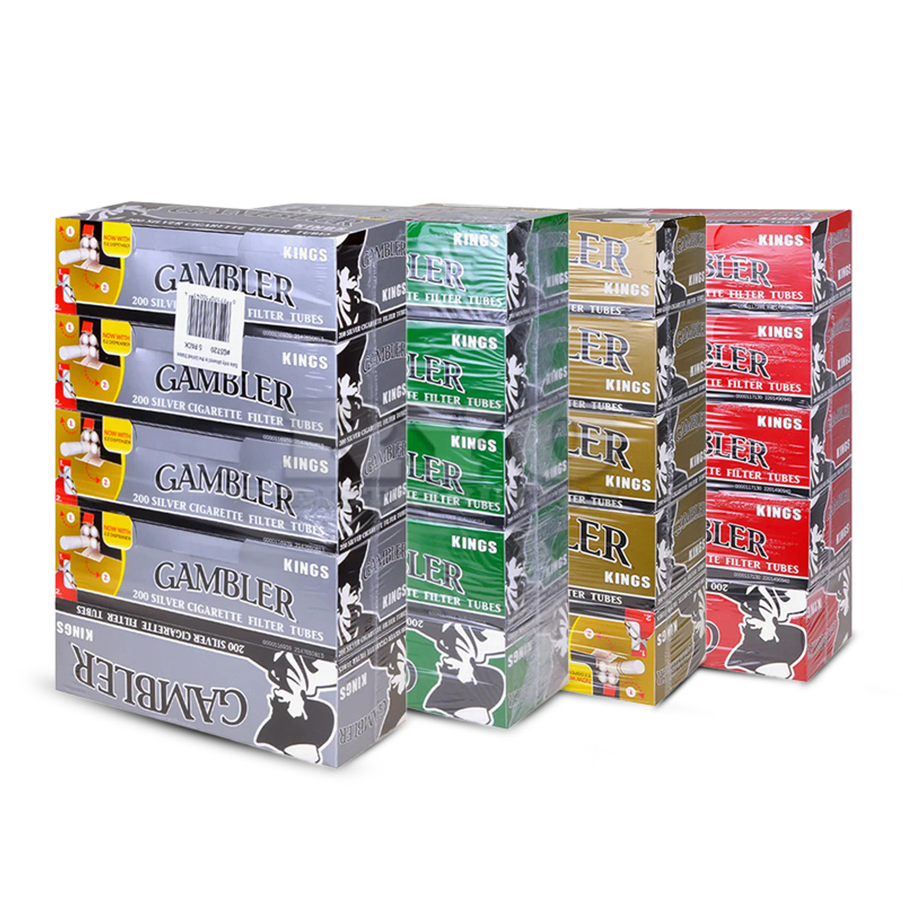 Gambler Menthol King Size Cigarette Tubes