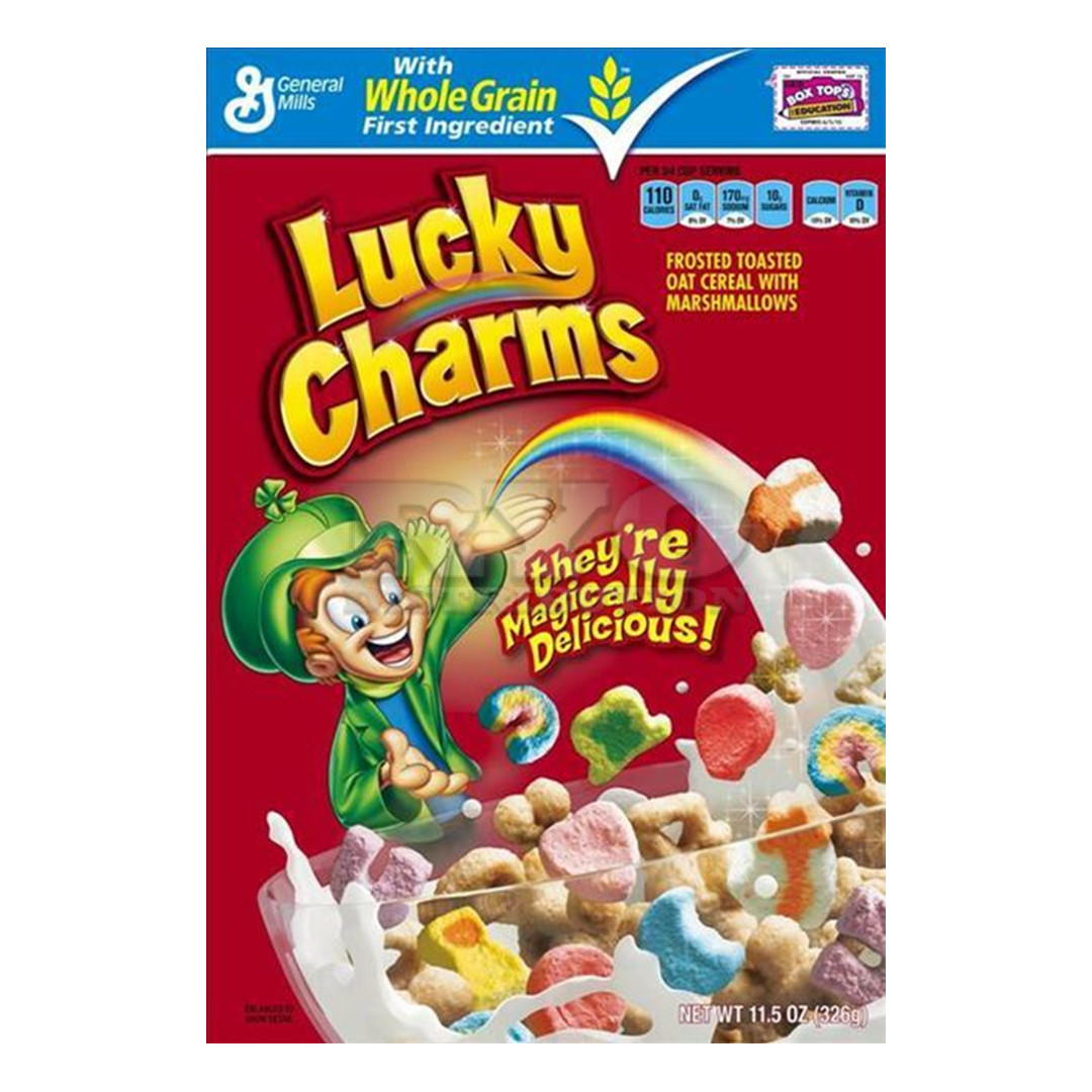 LUCKY CHARMS CEREAL BOX RYO Distribution
