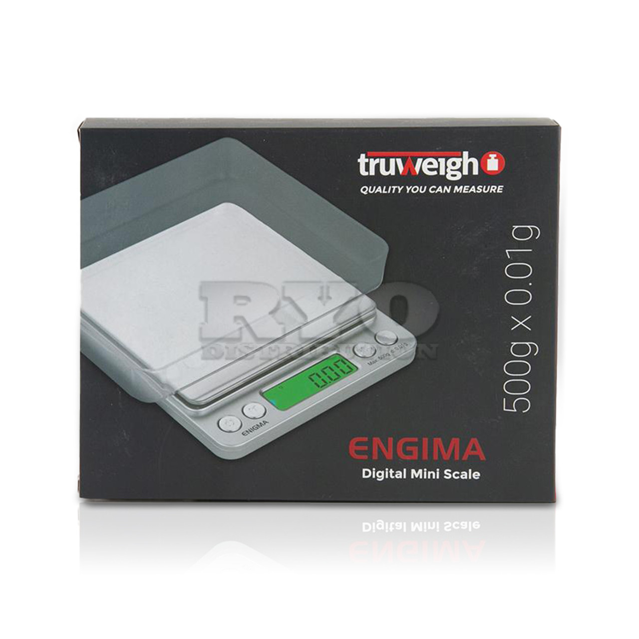 Truweigh Omni Digital Mini Scale - 500g x 0.1g - Silver Pocket Scale