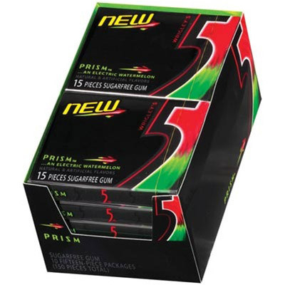 FIVE GUM PRISM ELECTRIC WATERMELON RYO Distribution