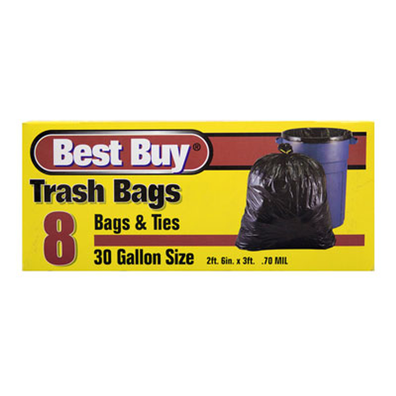 Best Yet Trash Bags, 30 Gallon