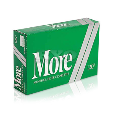 cigarettes more menthol More Menthol 120's Cigarettes - 10ct Carton