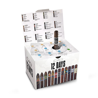 CAO 12 Days Advent Calendar Cigar Sampler Box RYO Distribution CAO 12 Days Advent Calendar Cigar Sampler Box RYO Distribution