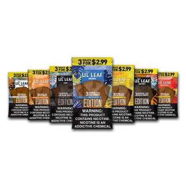 Lil Leaf 3 for $2.99 Cigar Wraps - 10ct