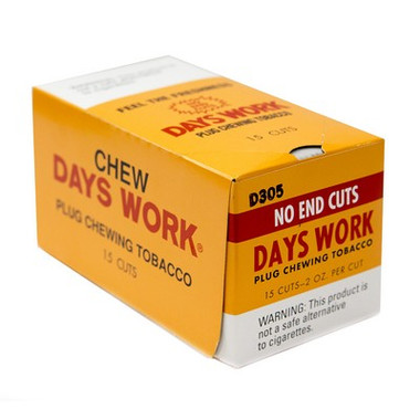 days work plug tobacco Days Work Plug Chew - 15ct