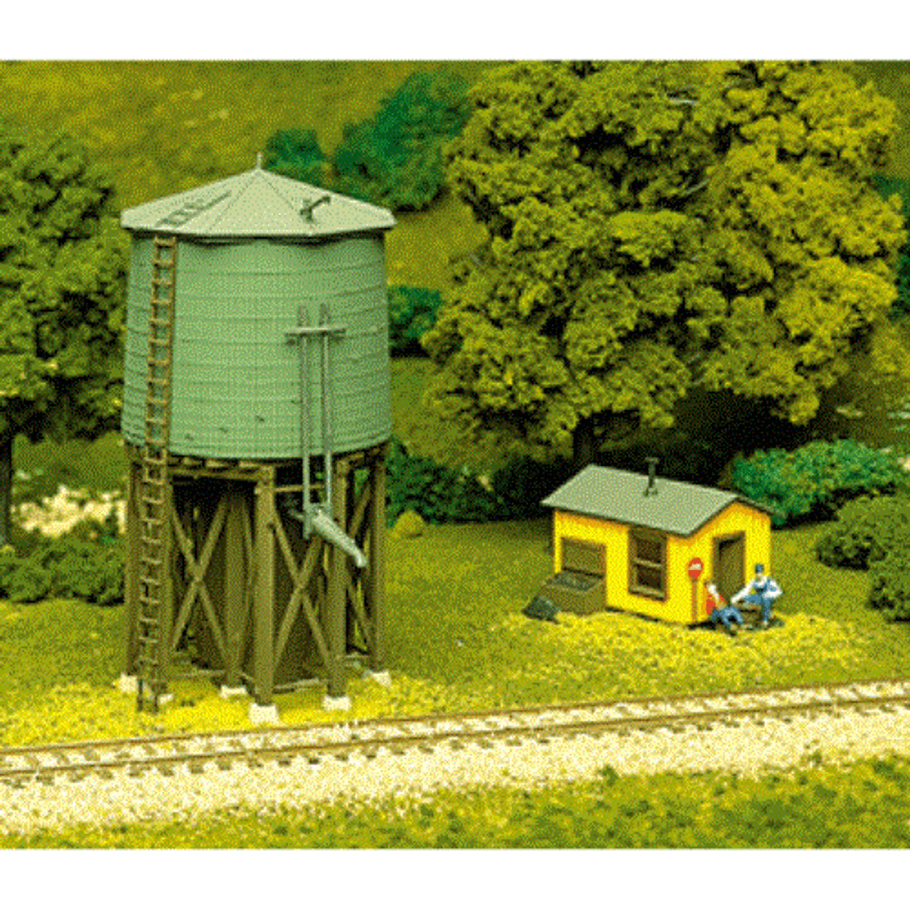 Walthers Cornerstone HO 933-3043 Steel Water Tower Kit