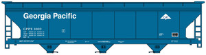 Accurail HO 81373 ACF 3-Bay Covered Hopper Kit, Georgia Pacific #1003 Accurail HO 81373 ACF 3-Bay Covered Hopper Kit, Georgia Pacific #1003