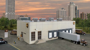 Walthers Cornerstone HO 933-4110 UPS Hub With Customer Center Kit Walthers Cornerstone HO 933-4110 UPS Hub With Customer Center Kit