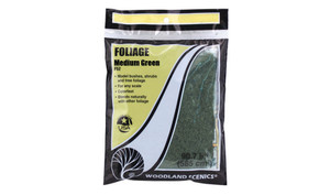 Woodland Scenics F52 Foliage, Medium Green Woodland Scenics F52 Foliage, Medium Green