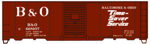 Accurail 81301 HO Kit 40' Single Door Steel Boxcar Kit, Baltimore & Ohio #468107 Accurail 81301 HO Kit 40' Single Door Steel Boxcar Kit, Baltimore & Ohio #468107
