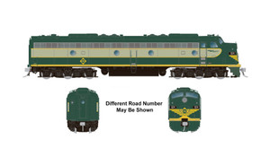 Rapido 28553 HO EMD E8A, ESU LokSound DCC Sound, Erie Two-Tone Green Scheme #825 Rapido 28553 HO EMD E8A, ESU LokSound DCC Sound, Erie Two-Tone Green Scheme #825