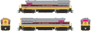 Rapido HO 35509 GE U25B Low Hood, Erie Lackawanna - Early Scheme, #2501 Rapido HO 35509 GE U25B Low Hood, Erie Lackawanna - Early Scheme, #2501