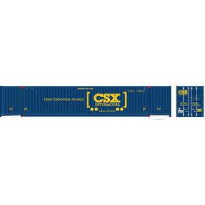 Atlas HO 20006660 Jindo 53ft Container, CSX Set #6 Atlas HO 20006660 Jindo 53ft Container, CSX Set #6