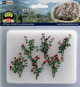 JTT HO 95539 Rose Vines 1-3/8" (6) JTT HO 95539 Rose Vines 1-3/8" (6)