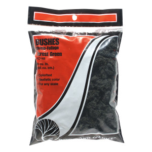 Woodland Scenics FC148 Bushes, Forest Green Woodland Scenics FC148 Bushes, Forest Green
