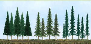 JTT 92118 Super Scenic Evergreen Trees, 2.5" - 6" tall (90) JTT 92118 Super Scenic Evergreen Trees, 2.5" - 6" tall (90)