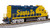 Broadway Limited Imports HO 7531 EMD GP35, Atchison Topeka And Santa Fe #2828