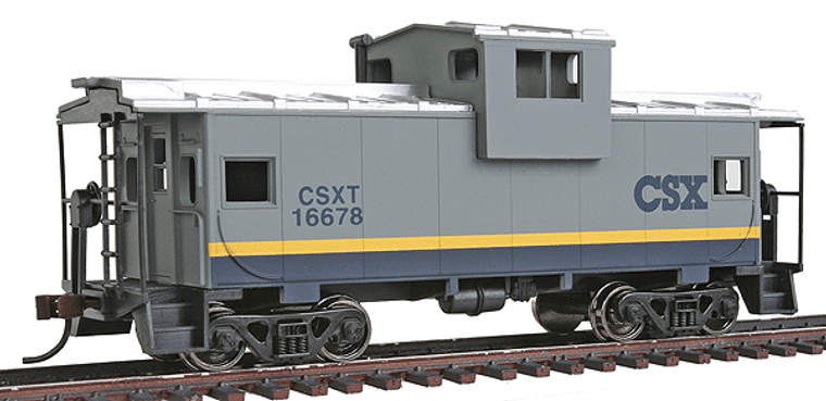 WalthersTrainline HO 931-1505 Wide-Vision Caboose, CSX, #16678
