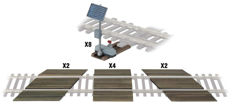 Walthers Cornerstone HO 933-4124 Intermodal Yard Details Kit