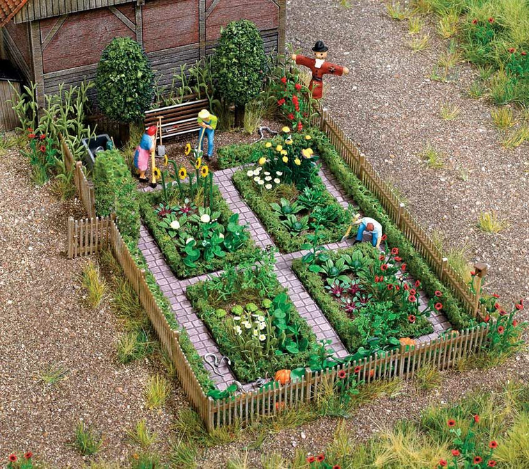 Walthers Scenemaster HO 949-1110 Vegetable Garden Kit