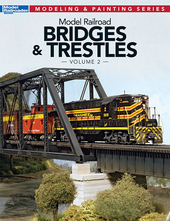 Kalmbach Publishing Softcover Book 12474 Model Railroad Bridges and Trestles - Volume 2