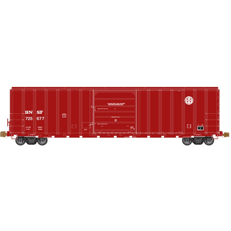 Atlas Master HO 20006204 5077 Single Door Box Car, BNSF #725712