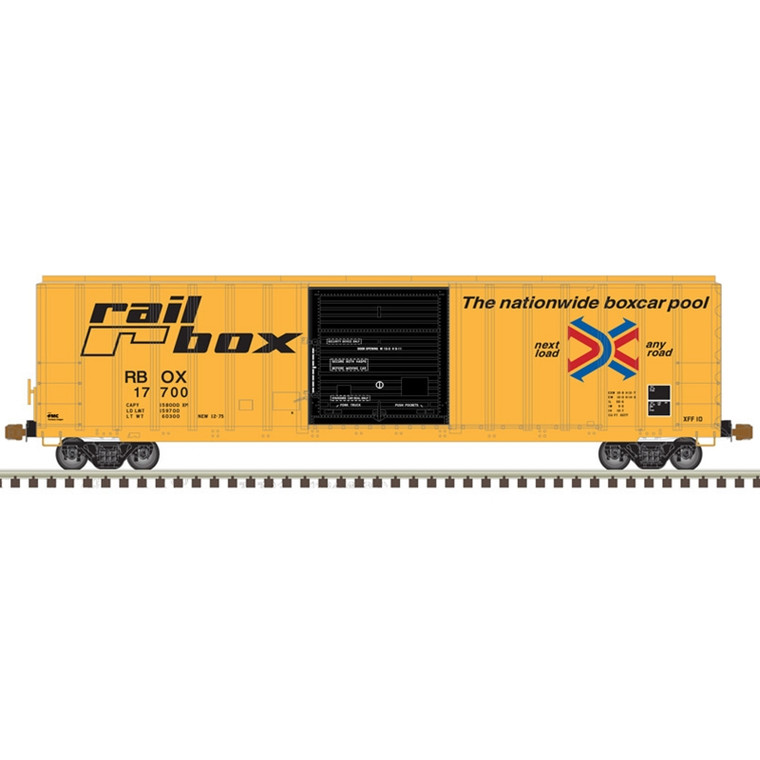 Atlas Master HO 20006216 5077 Single Door Box Car, Railbox #17721