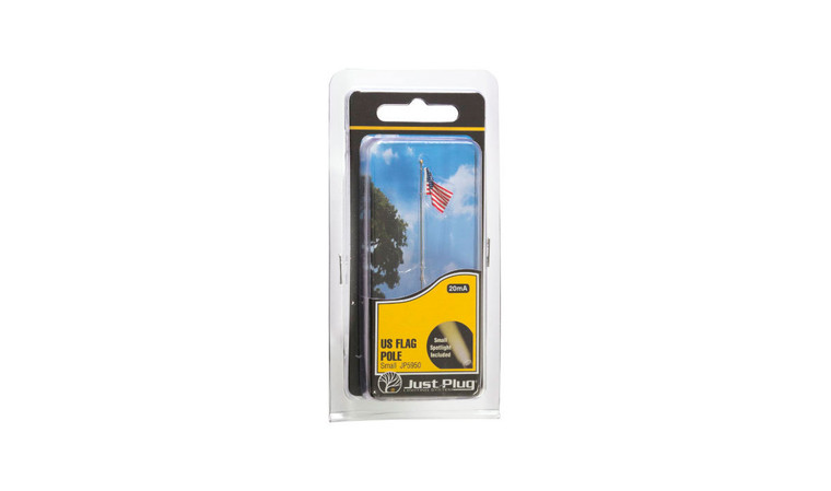 Woodland Scenics JP5950 Small US Flag - Pole