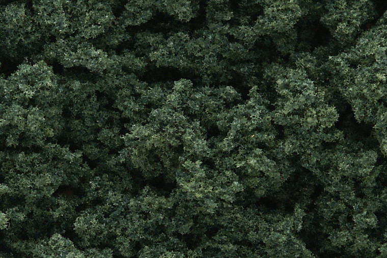 Woodland Scenics FC184 Clump Foliage, Dark Green, Large Bag (3qt)