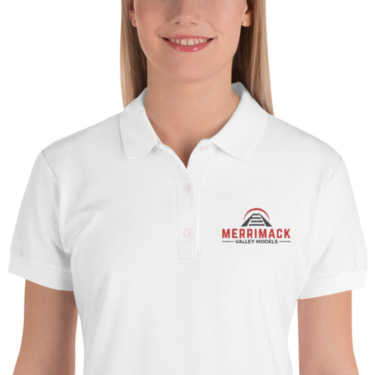 Merrimack Valley Models Embroidered Women's Polo Shirt