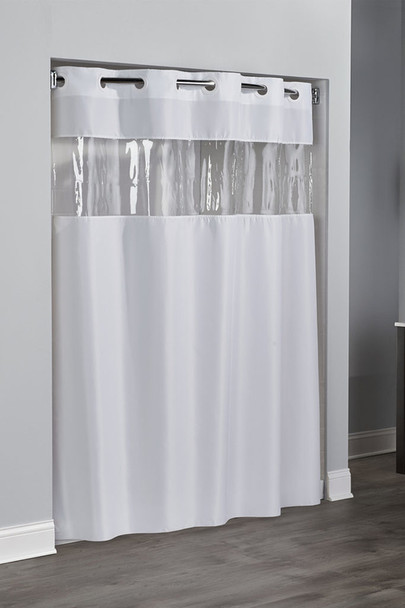 View From The Top Hookless Shower Curtain, View From The Top, Hookless, Shower ,Curtain, hookless, focus group, bulk