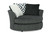 Tweed Gunmetal Swivel Chair