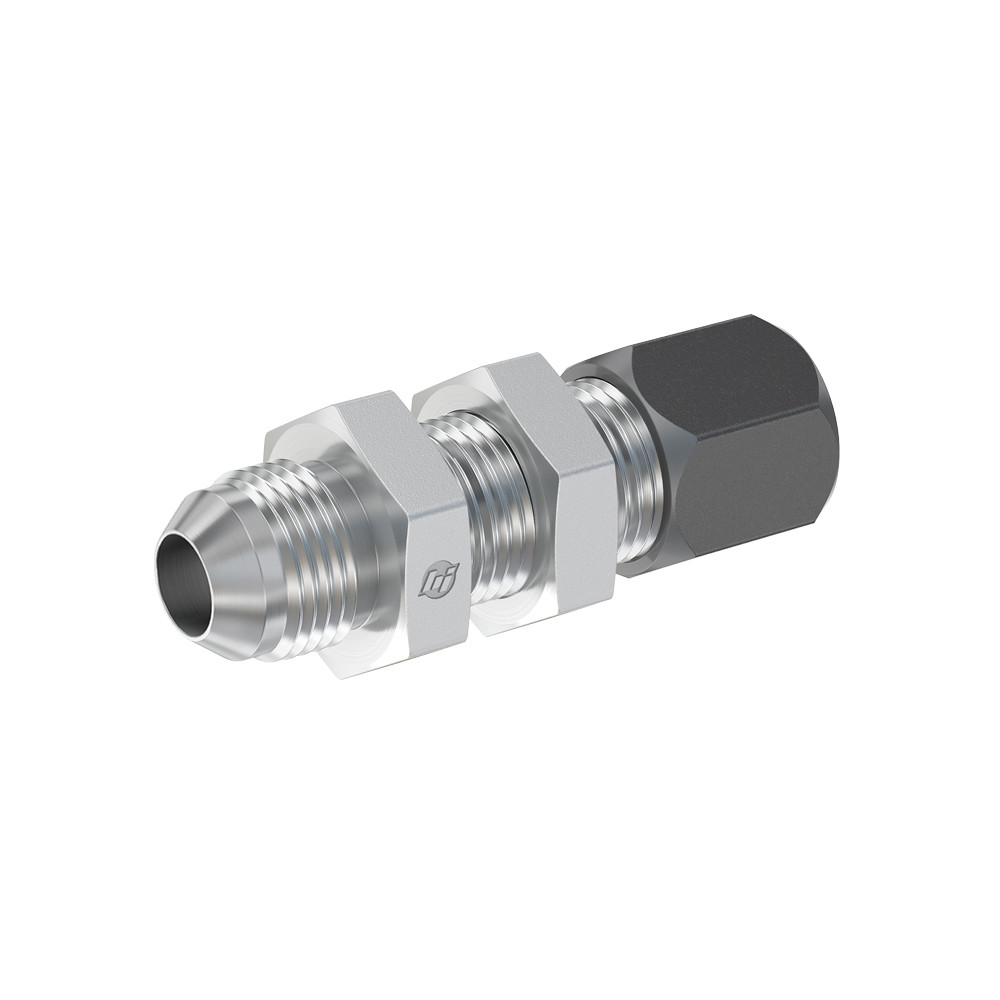 C2707-08-08-SS | Bulkhead Adapter | Brennan
