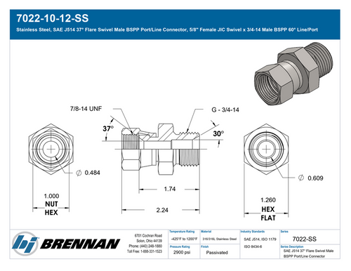 7022-10-12-SS - Brennan Industries