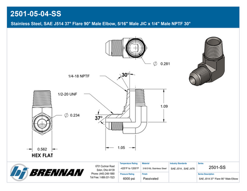 2501-05-04-SS | Male Elbow | Brennan